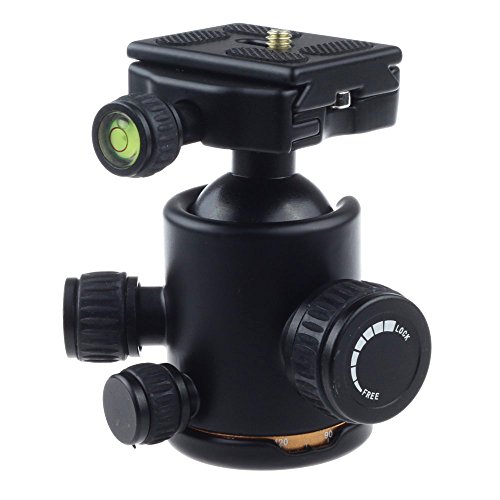 Fotga Neu Metall Micro-Kugelkopf Ballhead mit Schnellwechselplatte fuer Stativ-DSLR-Kamera 8 kg Tragkraft Q-02 Fotga Neu Metall Micro-Kugelkopf Ballhead mit Schnellwechselplatte fuer Stativ-DSLR-Kamera 8 kg Tragkraft Q-02