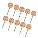 Produktbild MagiDeal 10pcs Holz Cake Topper für Geburtstag Party Dekoration - LOVE