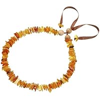Bernsteinhalsband Hunde Bernsteinkette Zeckenhalsband Flohband gegen Zecken Zeckenschutz Flohschutz Halsband Hund Ungezieferhalsband Bernstein 33-55cm