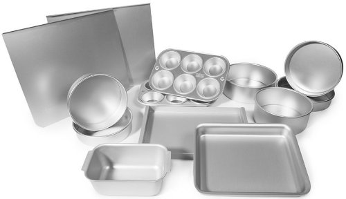 Delia Smith Silver Anodised Aluminium Bakeware Full Set - 99624