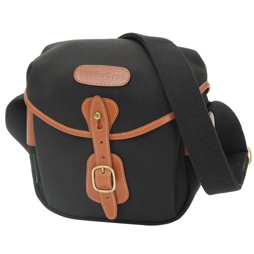 Billingham Hadley Digital Black and Tan Canvas Camera Bag