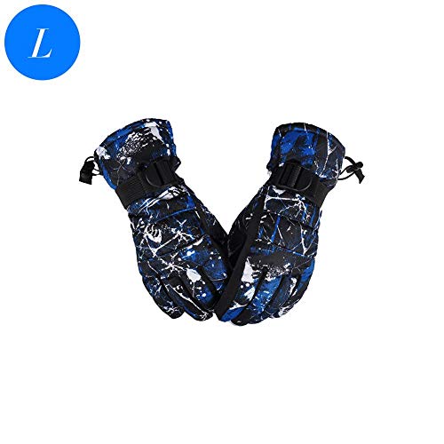 Sports d'hiver Gants Réchauffer Étanche Coupe-Vent Thermique Épaissir Gants en Plein Air Vélo Conduite Courir Ski Gants pour Hommes Femmes