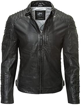 Gipsy Herren Lederjacke Übergangsjacke Bikerjacke