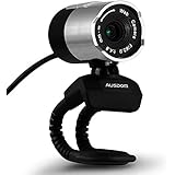 USB Webcam 1080P with Microphone, Ausdom AW335, Widescreen Network Camera for Video-chats and recording on PC, Desktop