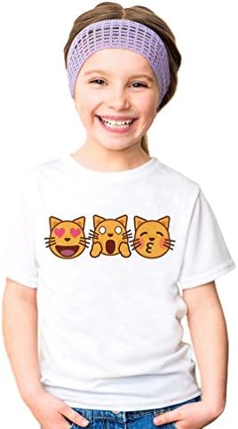 Weyeei Boys and Girls Cartoon Animal T-Shirt Short Sleeve Summer Child Shirts (Cats #2, 10Y)