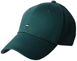 Tommy Hilfiger Classic BB Cap, Gorra de béisbol para Hombre, Verde (Forest...