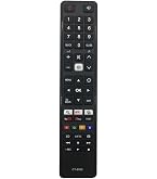 AULCMEET CT-8541 RC42150P Télécommande Rechange pour Toshiba Smart TVs 43L3863DB 24D2863DB 40L2863DB 65V6863DB 32D2863DB 49L3863DB 24W2863DB 43U6863DB 32L2863DB 50U6863DB 28W2863DB 48L2863DB