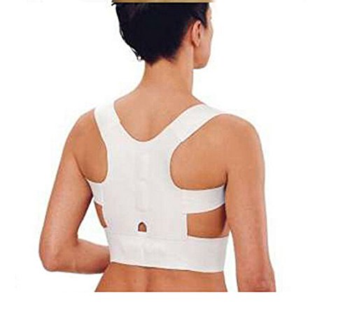 ewinever(TM) 1pcs terapia magnética postura de la espalda Corrector hombro ayuda del hombro de la correa Brace (XL)