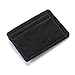 Produktbild MDHYY Ultra Thin Herren PU Leder Geldbörse Mini Magic Wallets Und Reißverschluss Geldbörse Kunststoff Kreditkartenetui Halter Münzfach