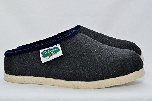 Preisvergleich Produktbild Hausschuhe Toppar Schwarz / Grün Größe 36 - Alpenecke