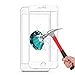 Produktbild Boensi Schutzfolie für iPhone 7 Plus, Panzerglas mit vollständiger Displayabdeckung,Kratzfest, Bläschenfrei, Anti-Öl, 9H Härte,3D Touch, weiß