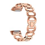 Watch Band gaddrt Smart Uhrenarmband Rostfreies Kettenarmband Für Samsung Gear Fit 2 / Fit 2 Pro (Rose Gold)