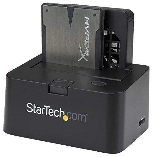 USB 3.0/ eSATA Dockingstation für SATA Festplatten – 2,5/3,5″ HDD / SSD Docking Station mit UASP und Lüfter - 6