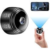 MSTECH WiFi Spy Camera Hidden for Home Outdoor High HD Focus Spy Magnet Mini Live Stream Night Vision IP Wireless 1080P Audio