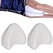 Produktbild NEU!Orthopädisches Kniekissen | Memory Foam | Geeignet für Seitenschläfer | Entlastung von Hüft-, Rücken- und Knie-Schmerzen | Druckentlastung (2PC)