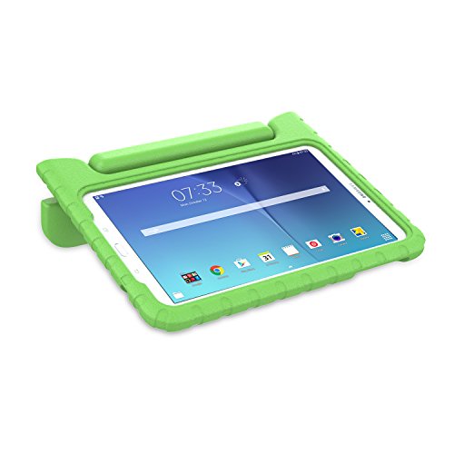 MoKo Tab E 9.6 Hülle Case – MoKo Superleicht EVA Stoßfest Kinderfreundlich Kinder Schutzhülle mit umwandelbarer Handgriff Handle und Standfunktion für Samsung Galaxy Tab E 9,6 Zoll Tablet-PC, Grün - 4