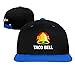 Price comparison product image errterfte Taco Bell Snapback Baseball Cap Hip hop hat Green Personalized Hat Comfortable Adjustable