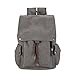 Produktbild LAIDAYE Leinwand Urlaubsreisen Rucksack Business Freizeit Mehrzweck- Reiserucksack,Grey-L