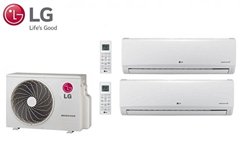 Klimageräte LG standard Bi-Split MU2M15.UL2 + 2 x MS07SQ.NW0