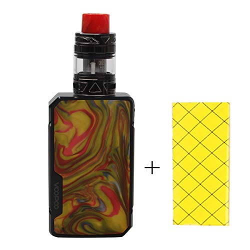 VOOPOO Drag Mini 117W TC Starter Kit 4400mAh batería con 2 ml de versión Uforce T2 Tank TPD (Lava)