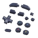 13 en 1 Partes del botón L & R ZR ZL D-pad ABXY kit de botones de interruptor de encendido para el hogar.