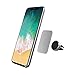 Price comparison product image Satechi Air Vent Magnetic Aluminum Car Mount Holder Car Mount Phone Holder for iPhone X/8 Plus/8/7 Plus/7, Samsung Galaxy S8/S7, Nexus 5X/6P and more (Silver)