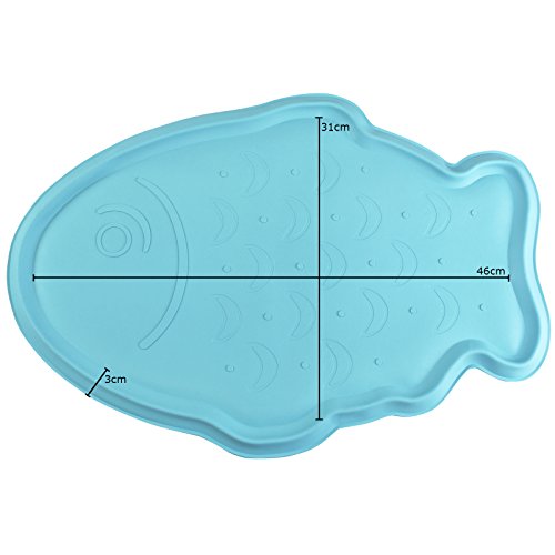 Me-My-Pets-Non-Slip-Fish-Shaped-Bowl-Mat