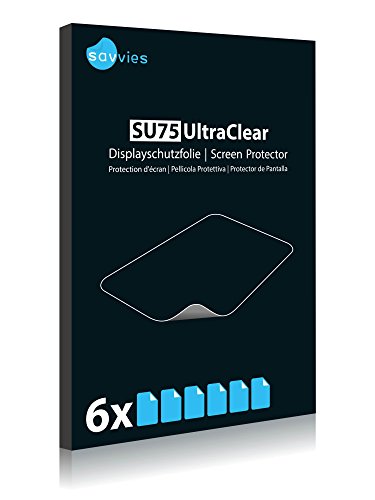 6x Savvies Ultra-Clear Schutzfolie passgenau für Lenovo Tab3 7 Essential, absolut klar – einfache Montage – passgenau – rückstandsfrei entfernbar - 2