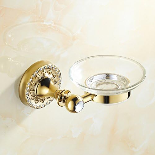 ZXS European gold towel rack,all copper inlaid bath towel holder,bathroom accessories,towel bar kit-H