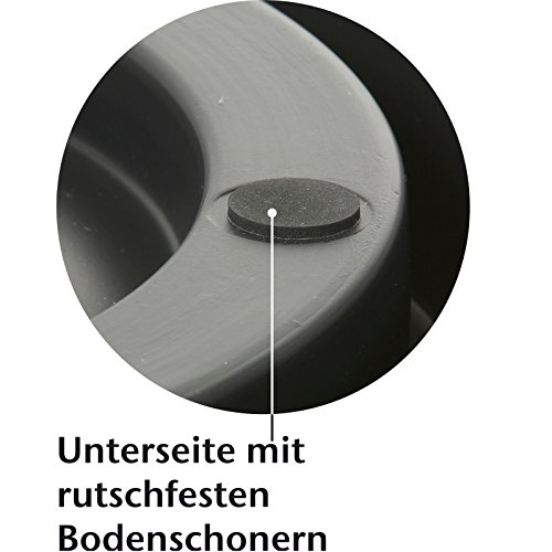 Ballschale für Fitnessball, schwarz, Durchmesser 45 cm - 4