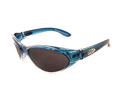 SINNER Childrens Babies Kids Designer Sunglasses HIT KID II SISU 353 50 10 Clear Blue Cat 3