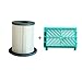 Produktbild Haodasi 12cm Staub Patrone Filter+Exhaust Filter Netz für Philips FC8732/8734/8736/8738/8740