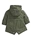 Mamas and Papas Baby-Boys Parka Jacket, Green (Khaki), 3-6 Months