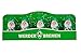 Produktbild Werder Bremen Massiv Weihnachtsmänner 5er Pack Nikoläuse