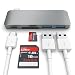 Satechi Type-C USB 3.0 3 in 1 Combo Hub for MacBook 12-Inch (with USB -C Charging Port) Space Gray RS.6599.00