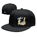 Produktbild Hittings Cool Unisex Pokemon Eevee Moon Baseball Caps Hip Hop Hat Geek Black Black
