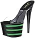 Produktbild Pleaser Adore-701T Sexy Plateau High Heels Sandaletten Neon Grün 35-43, Größe:EU-43/US-12/UK-9