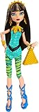 Ab 6 Jahren Monster High Mattel DVH24 - Todschicke Monsterschülerin Cleo Puppe, Ankleidepuppen-Zubehör