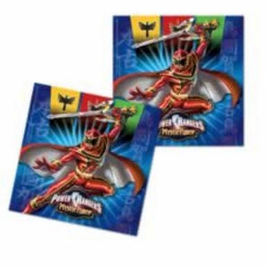 Preisvergleich Produktbild 20 Servietten Power Rangers