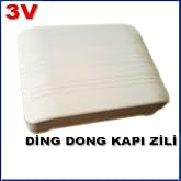 DİNG DONG ELEKTRONİK KOLAY MONTAJLI KAPI ZİLİ