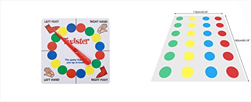 JOYTO Twister Party Spiele für Kinder Boden Spiel - 6