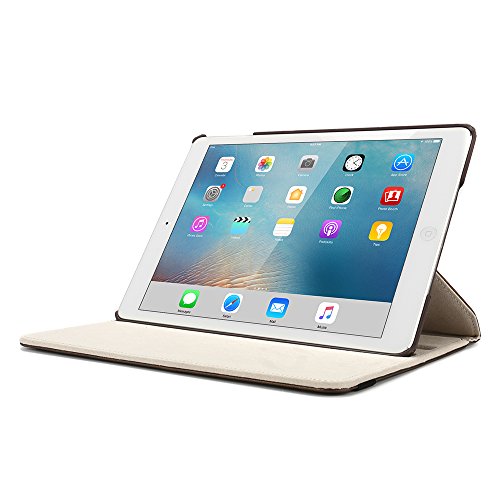 BORIYUAN Apple Ipad 4 Ipad 3 Ipad 2 Leder Case Leder Hülle Bluetooth Tastastur Keyboard(Deutsch QWERTZ) mit Displayschutzfolie für Ipad 4/3/2 (360 Grad-Umdrehung Braun) - 7