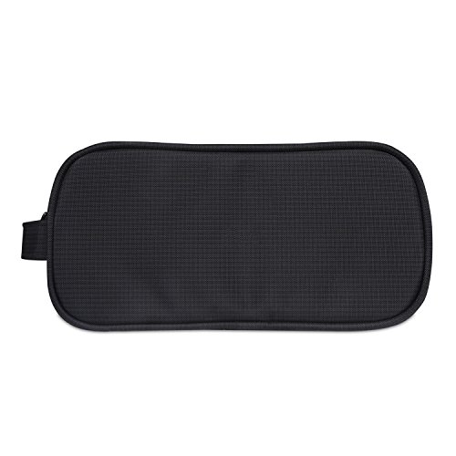 BUBM Universal Tasche Tragetasche für Elektronische Kleingeräte Organisator Reisetasche für Zubehör (Groß,Schwarz) - 4