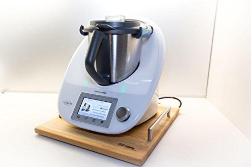 Kitchen C-Wood Gleitbrett aus Buchenholz für den Thermomix TM5 / TM31 ( auch geeinet für die Kitchenaid ) – Höchste Qualität Hand Made in Germany ( Massivholz stabverleimt aus nachhaltiger deutscher Forstwirtschaft mit Naturölen versiegelt ) - 6