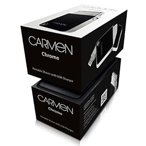 Carmen USB Shaver - Black - Image 2