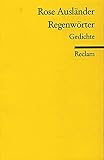 Cover zum Buch Regenwörter