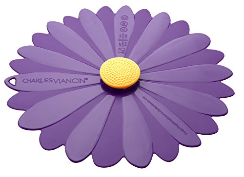 Charles Viancin 3503eu Deckel Silikon Violett 28,2 x 28,2 x 1,8 cm