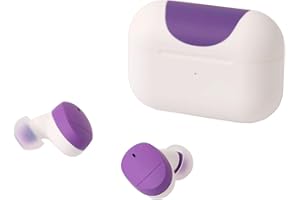 final x Dragon Ball Z FRIEZA - Écouteurs sans fil Manga Anime Collaboration - 5+15 h de lecture - Guidage vocal original - Résistant à l'eau IPX4 - Isolation sonore - Violet