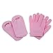 Produktbild SODIAL(R) Schoenheit SPA Socken und Handschuhe Feuchtigkeitsspendende Gel Therapie Hautpflege - rosa