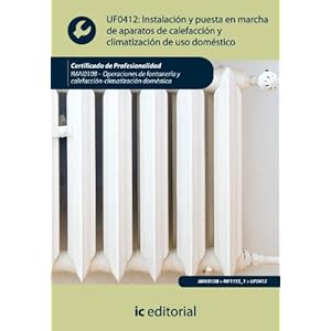 Instalación y puesta en marcha de aparatos de calefacción y climatizacion de uso doméstico. imai0108